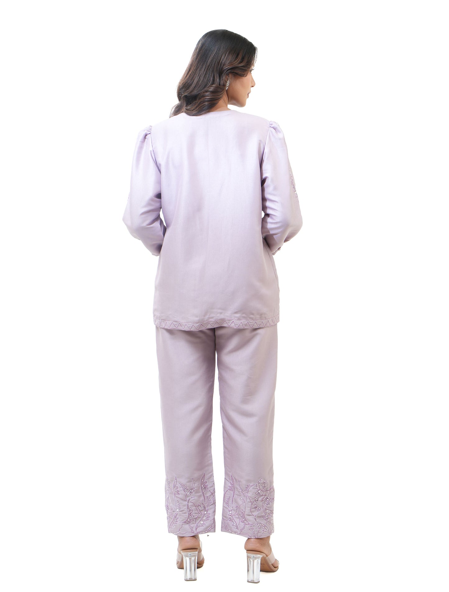 LAVENDER SOZNI TWIN SET