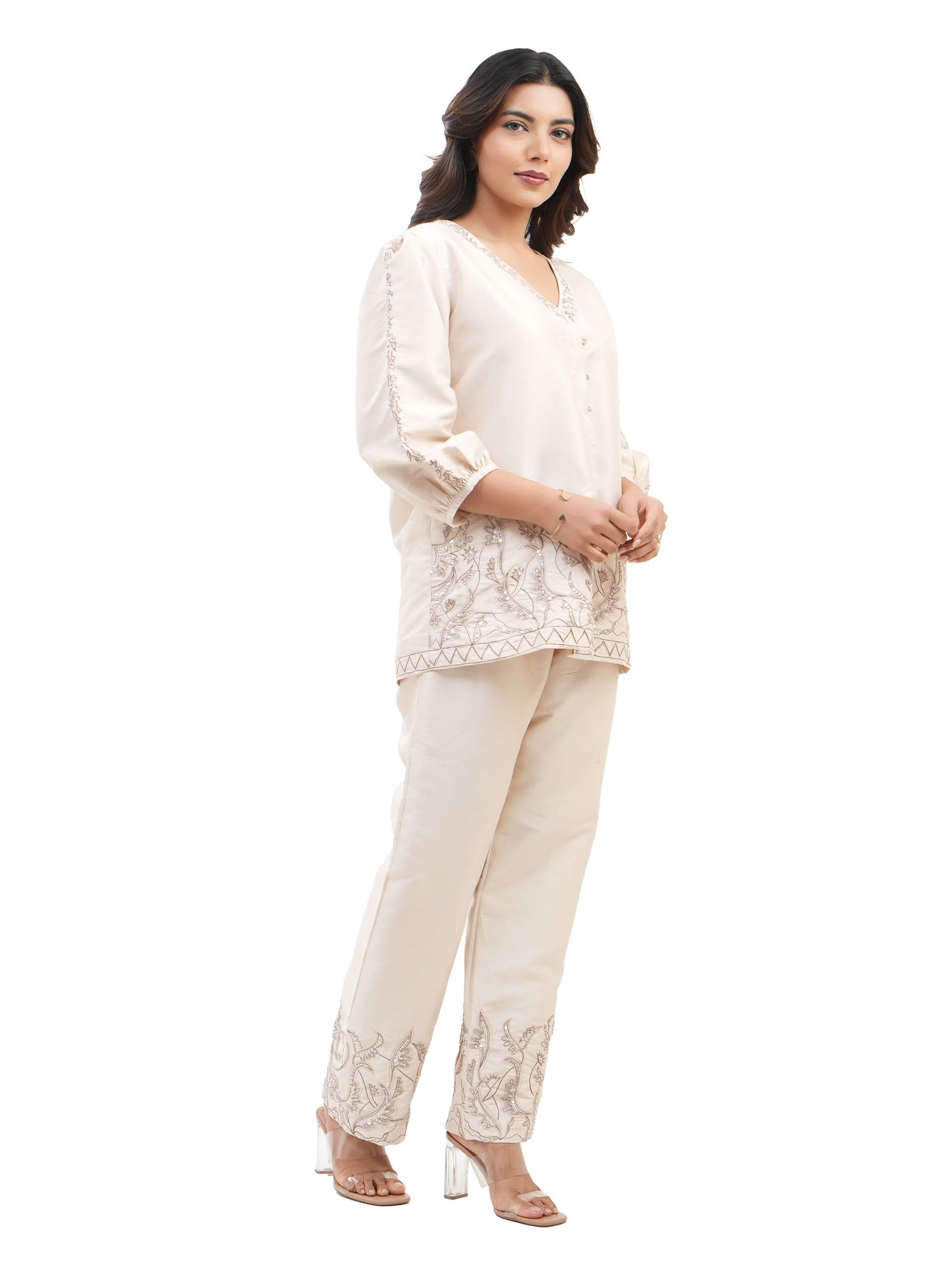 BEIGE SOZNI SET