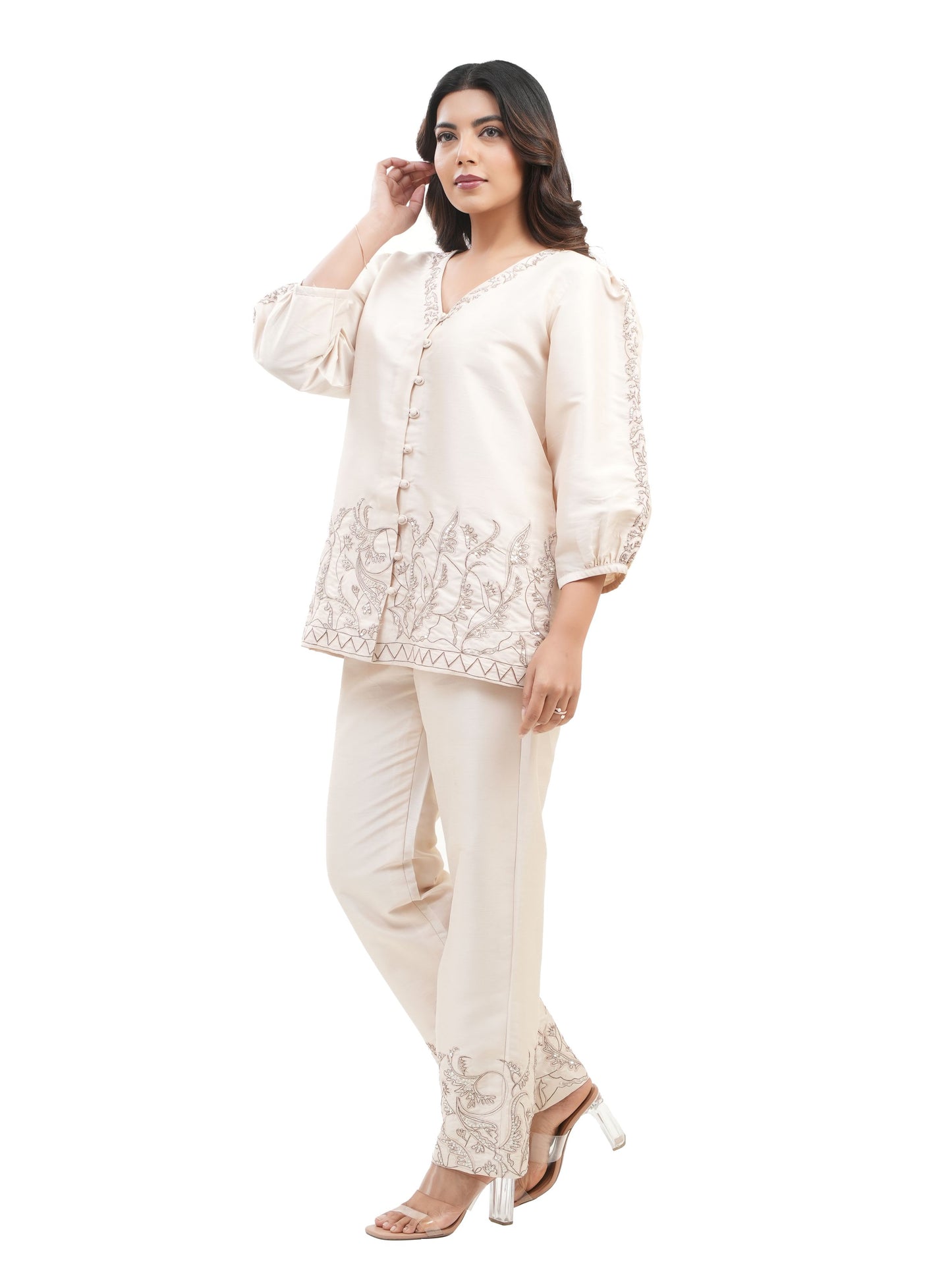 BEIGE SOZNI SET