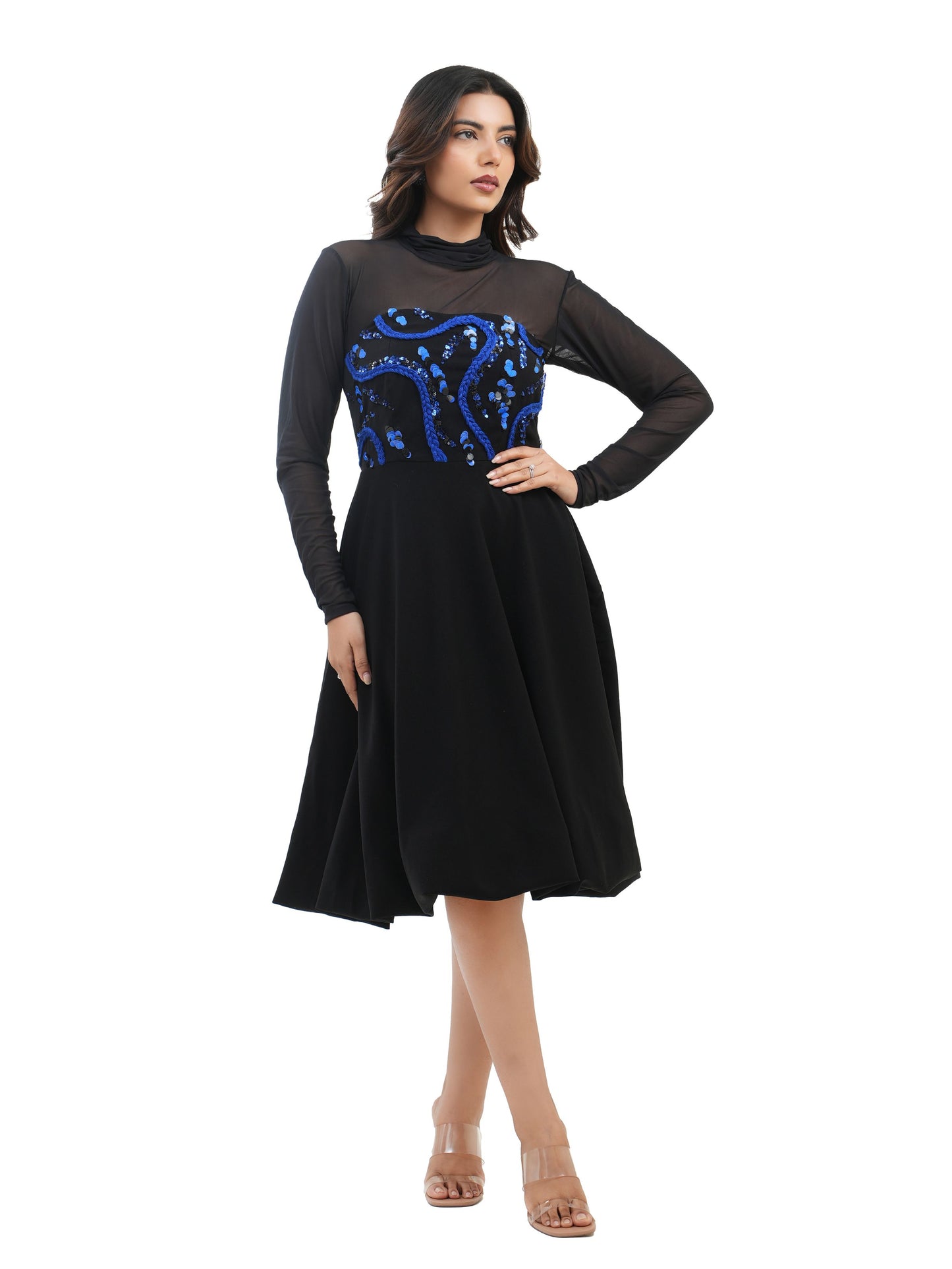 NOIR LUXE DRESS