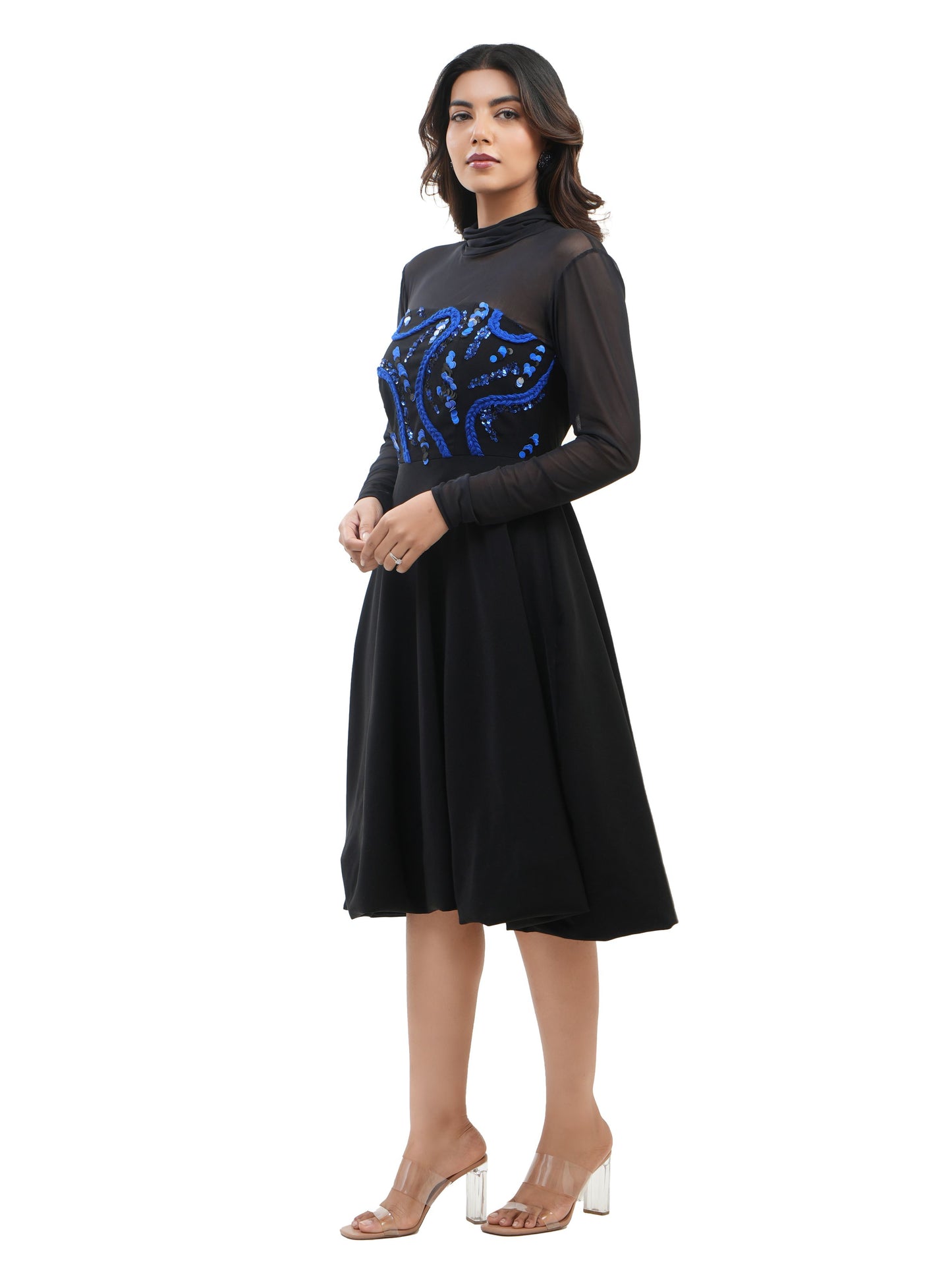 NOIR LUXE DRESS