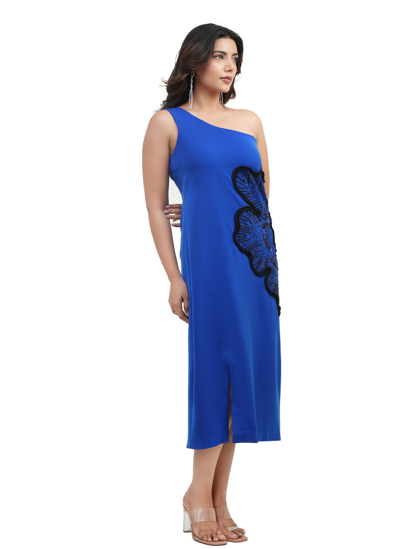 IRIS DRESS BLUE