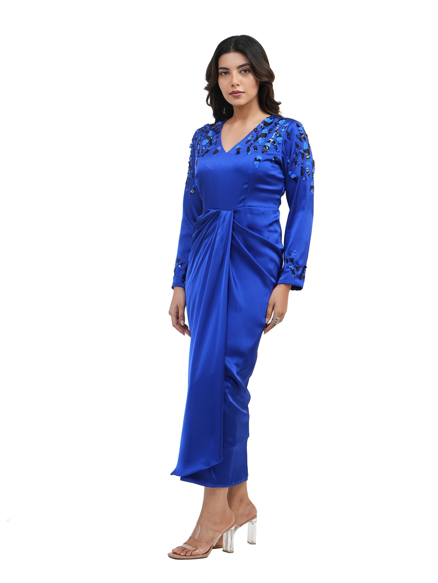 ELYSIAN BLUE DRAPE