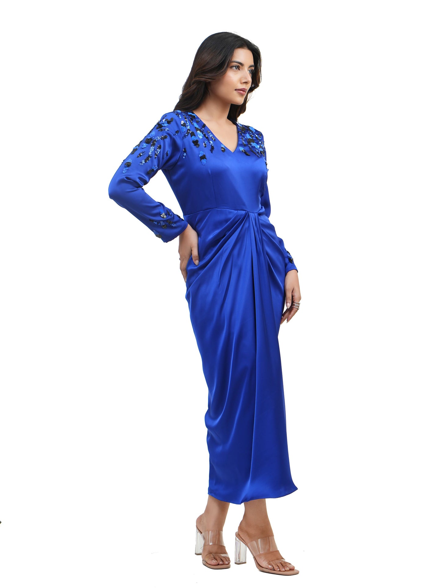 ELYSIAN BLUE DRAPE