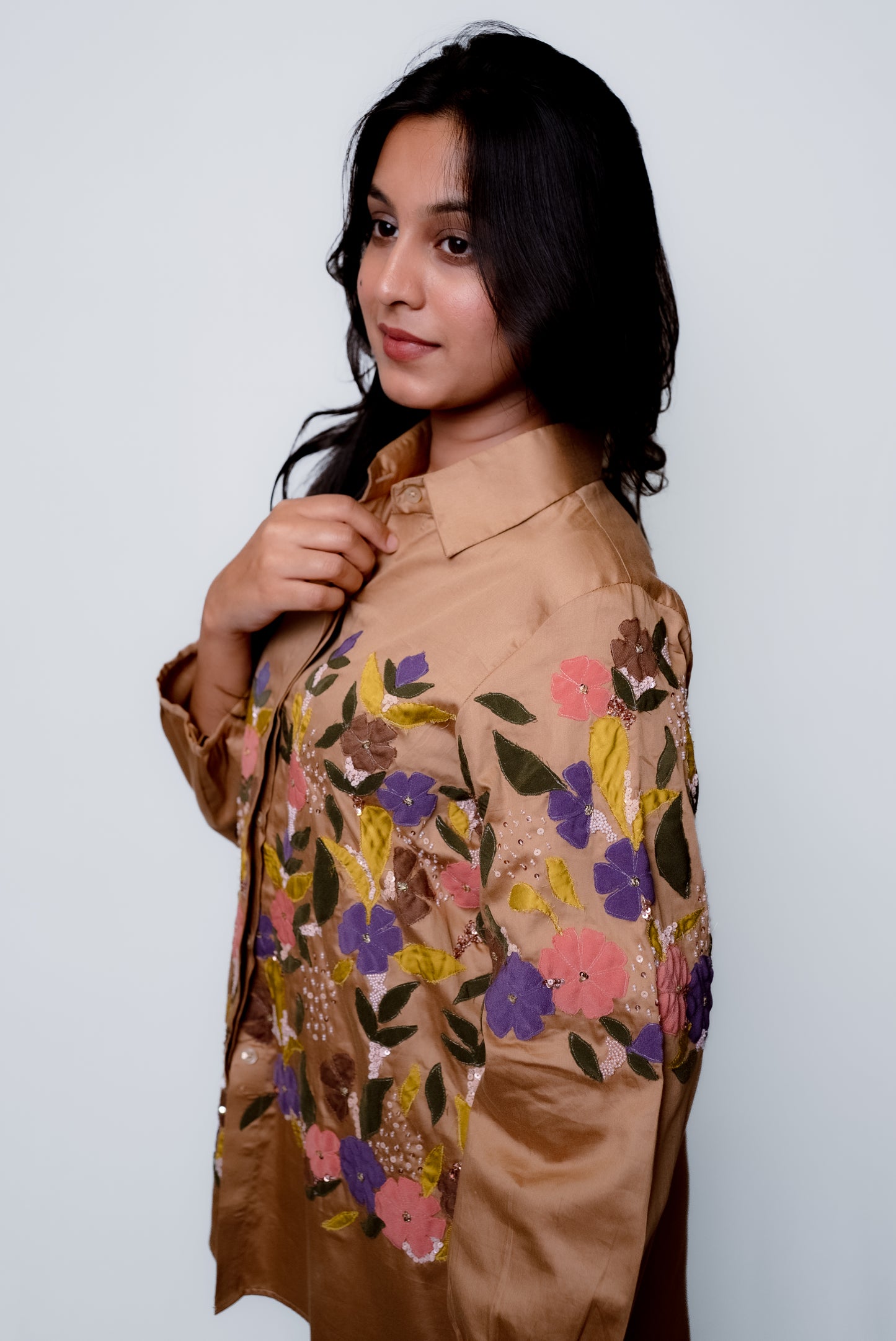 Petal poetry shirt