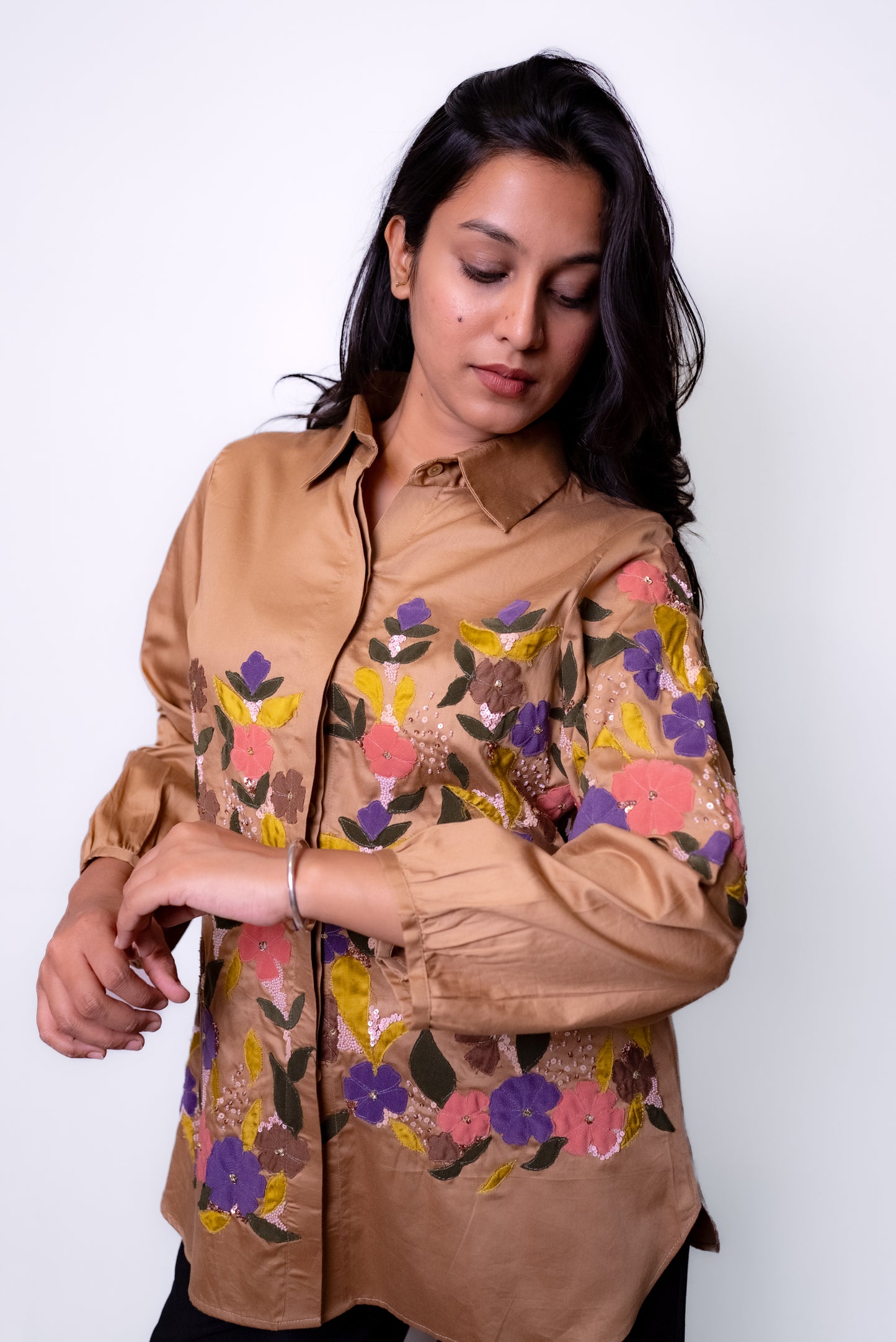 Petal poetry shirt