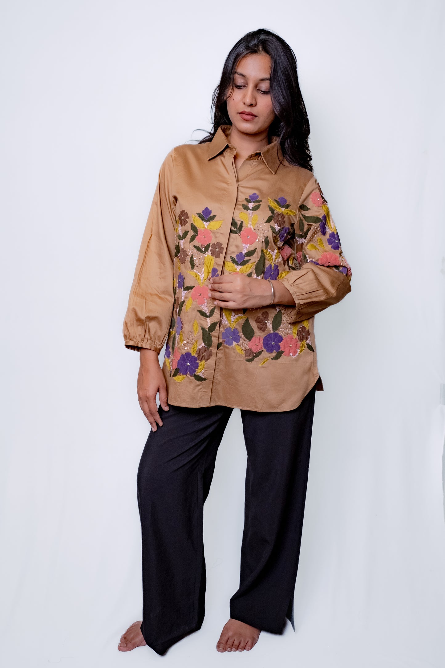 Petal poetry shirt