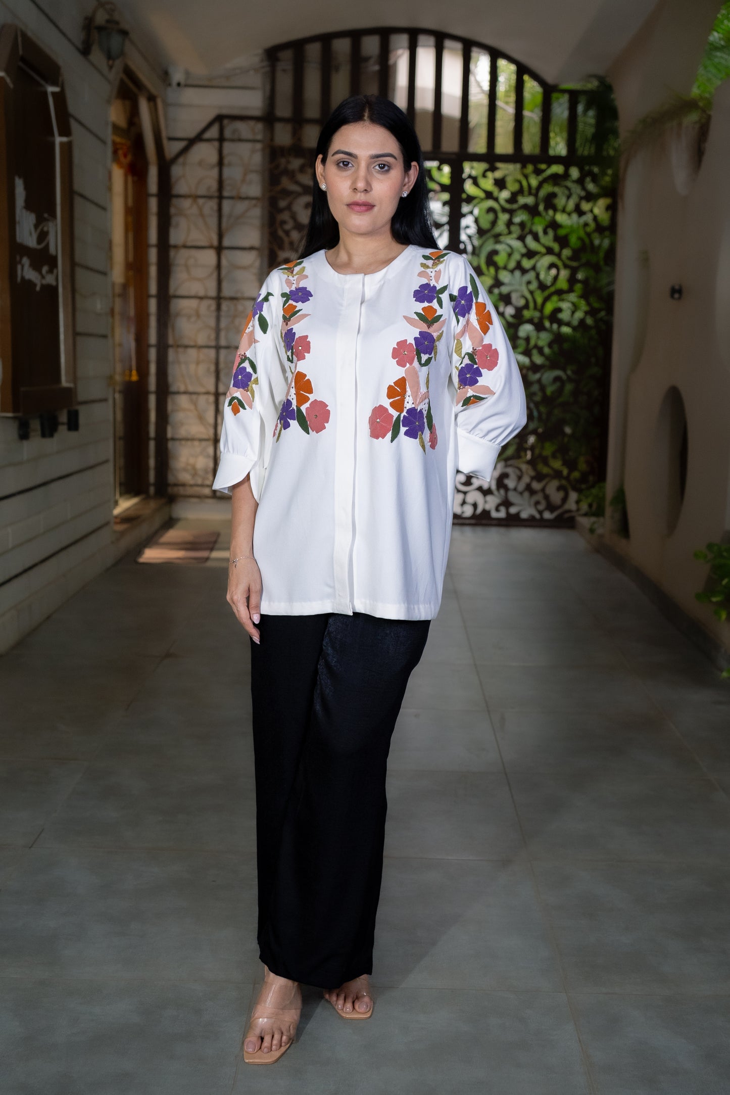 Petal poetry shirt