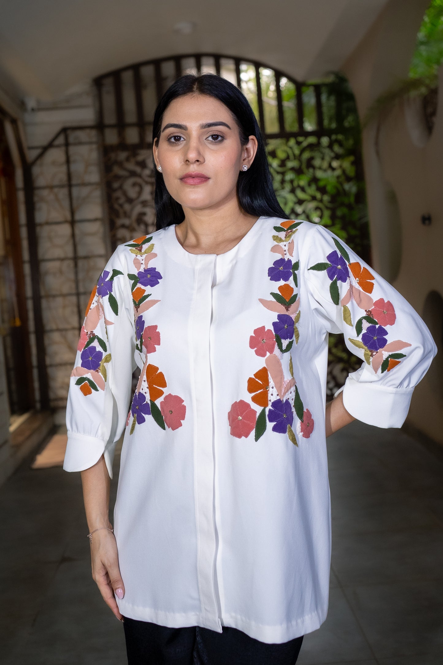 Petal poetry shirt
