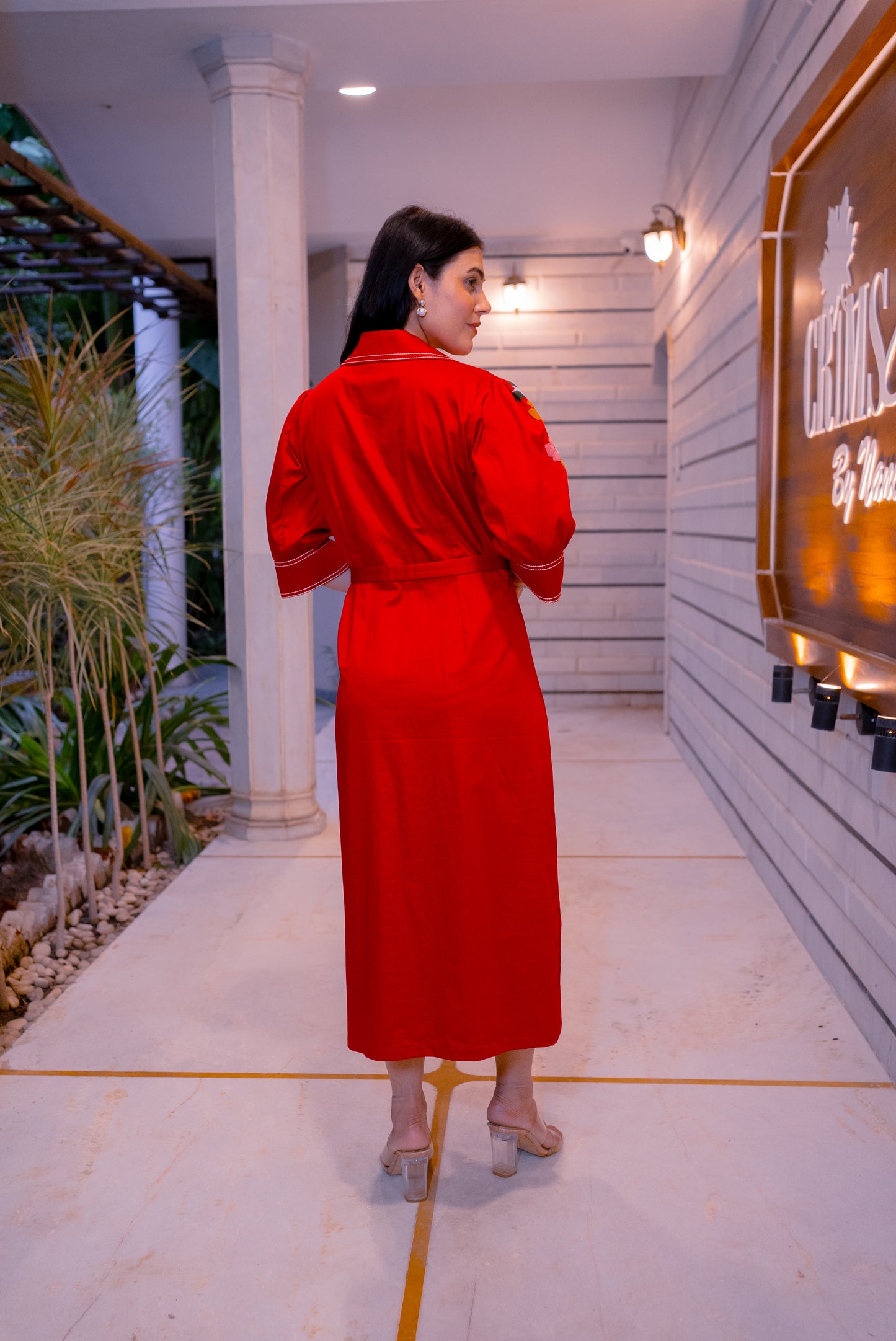 Petal poetry dress