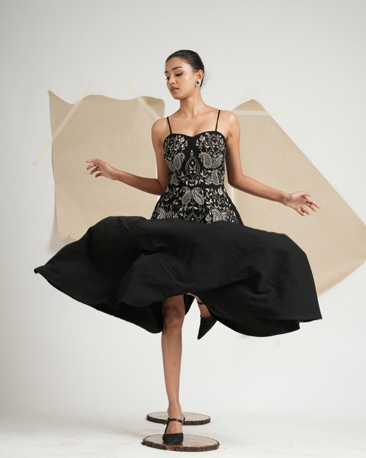 Baroque Bustier Dress