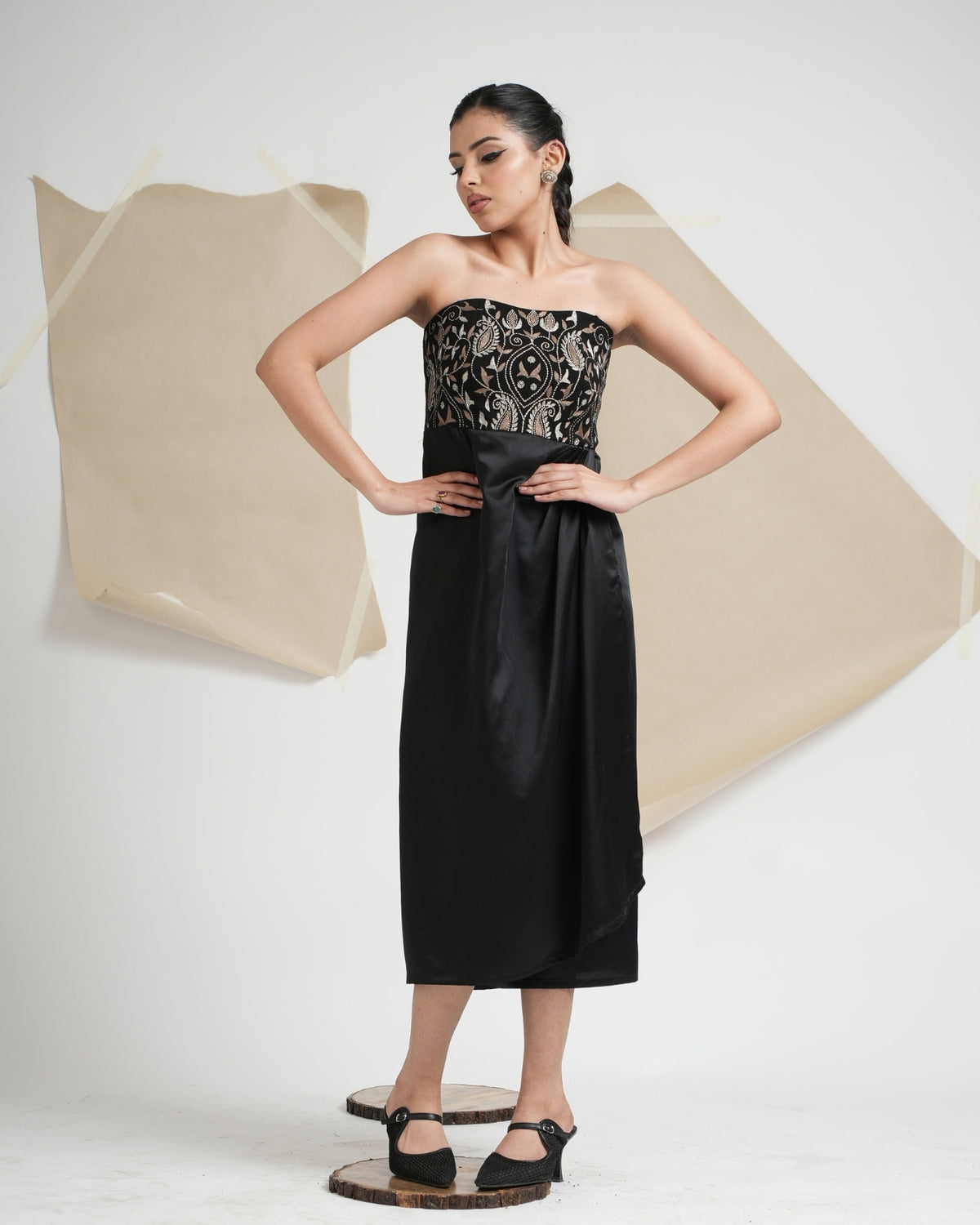 Baroque Tube Dress