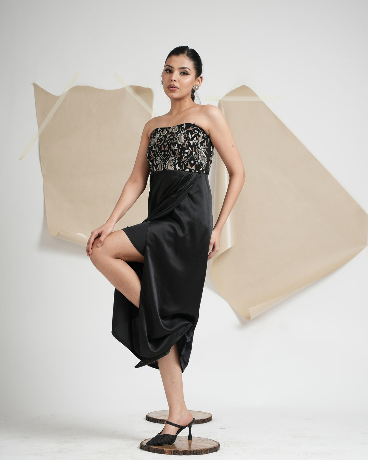 Baroque Tube Dress