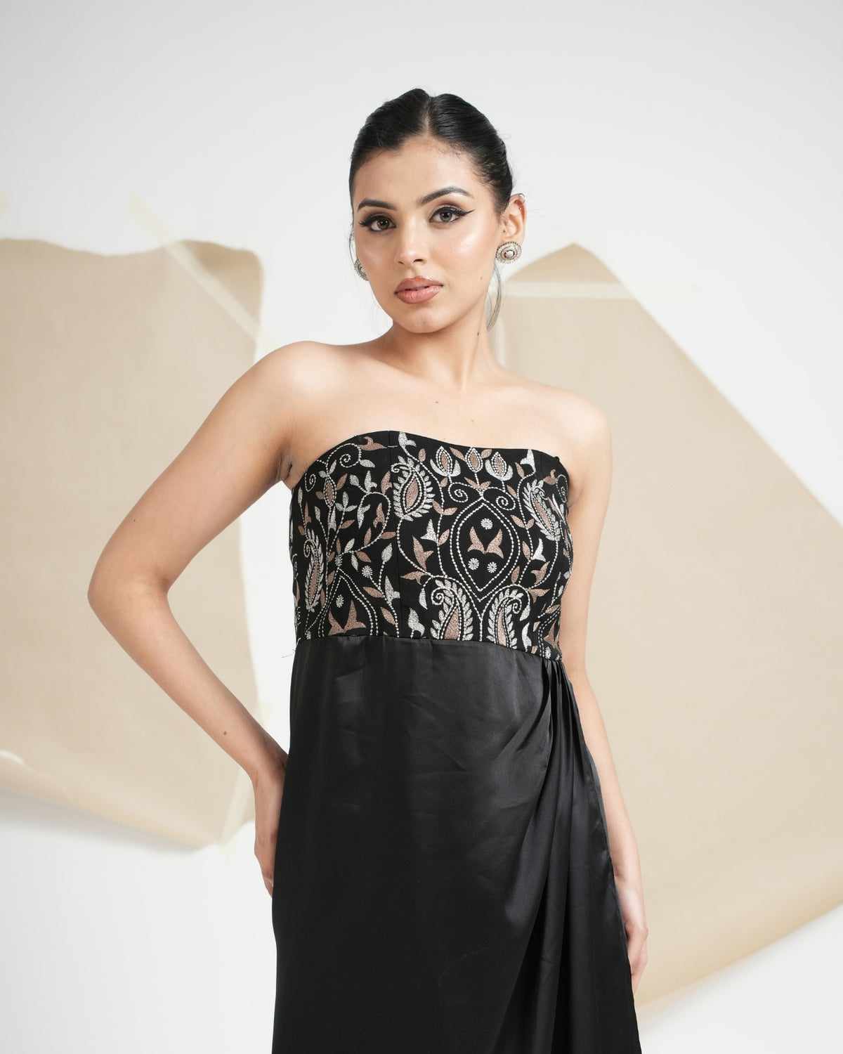 Baroque Tube Dress