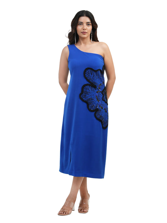 IRIS DRESS BLUE