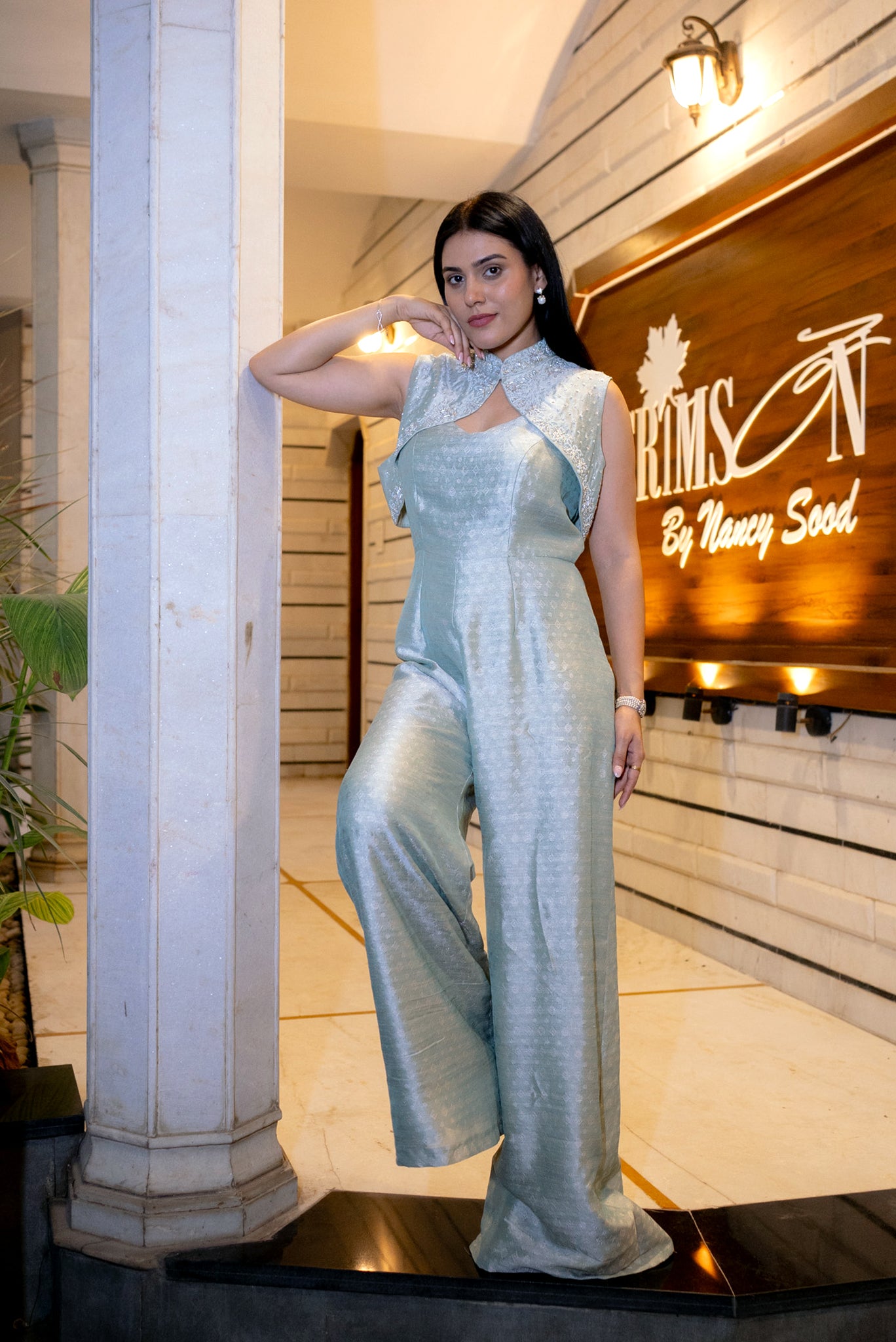 Mehar jumpsuit with jacket