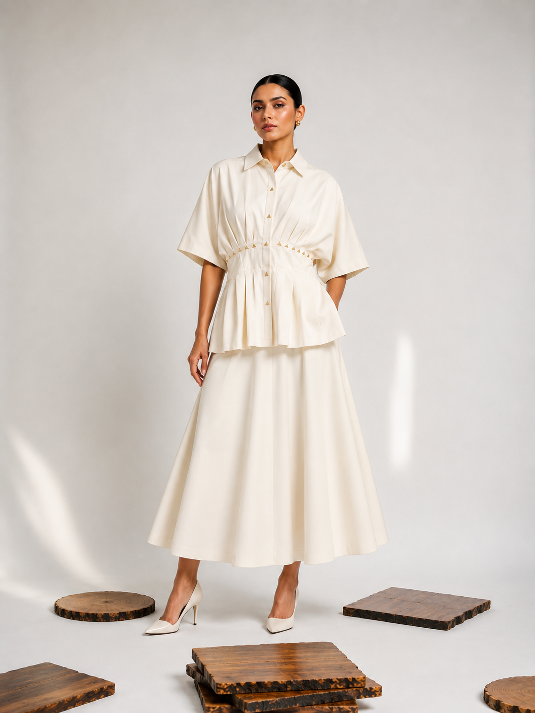 Ivy set - Ivory
