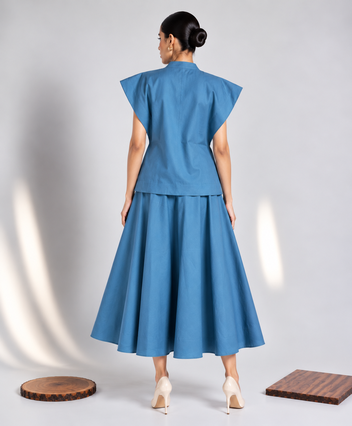 Miss rose - Denim blue