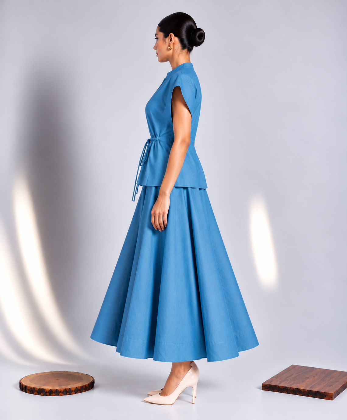 Miss rose - Denim blue
