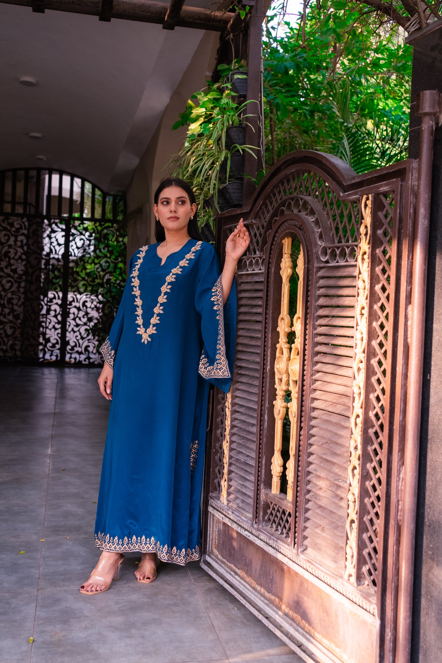 Azure  kaftan