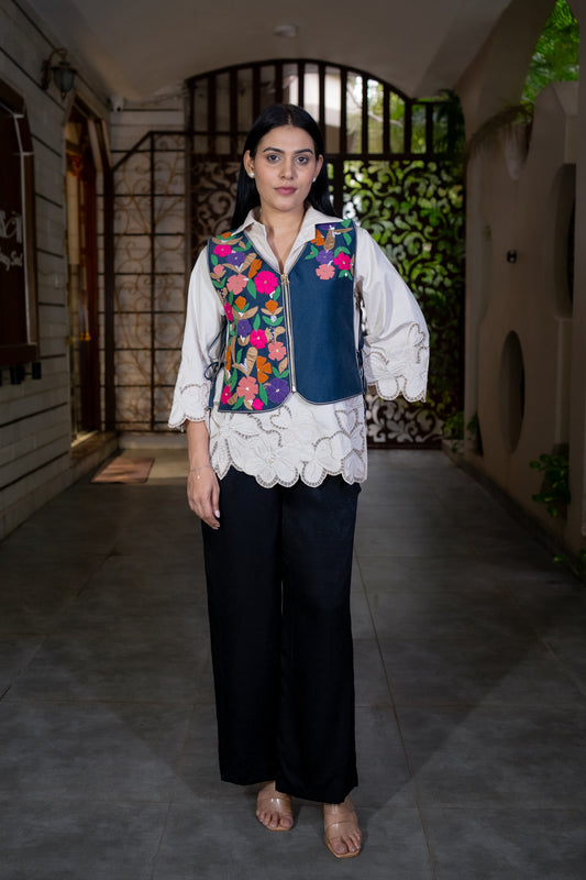 Petal poetry jacket