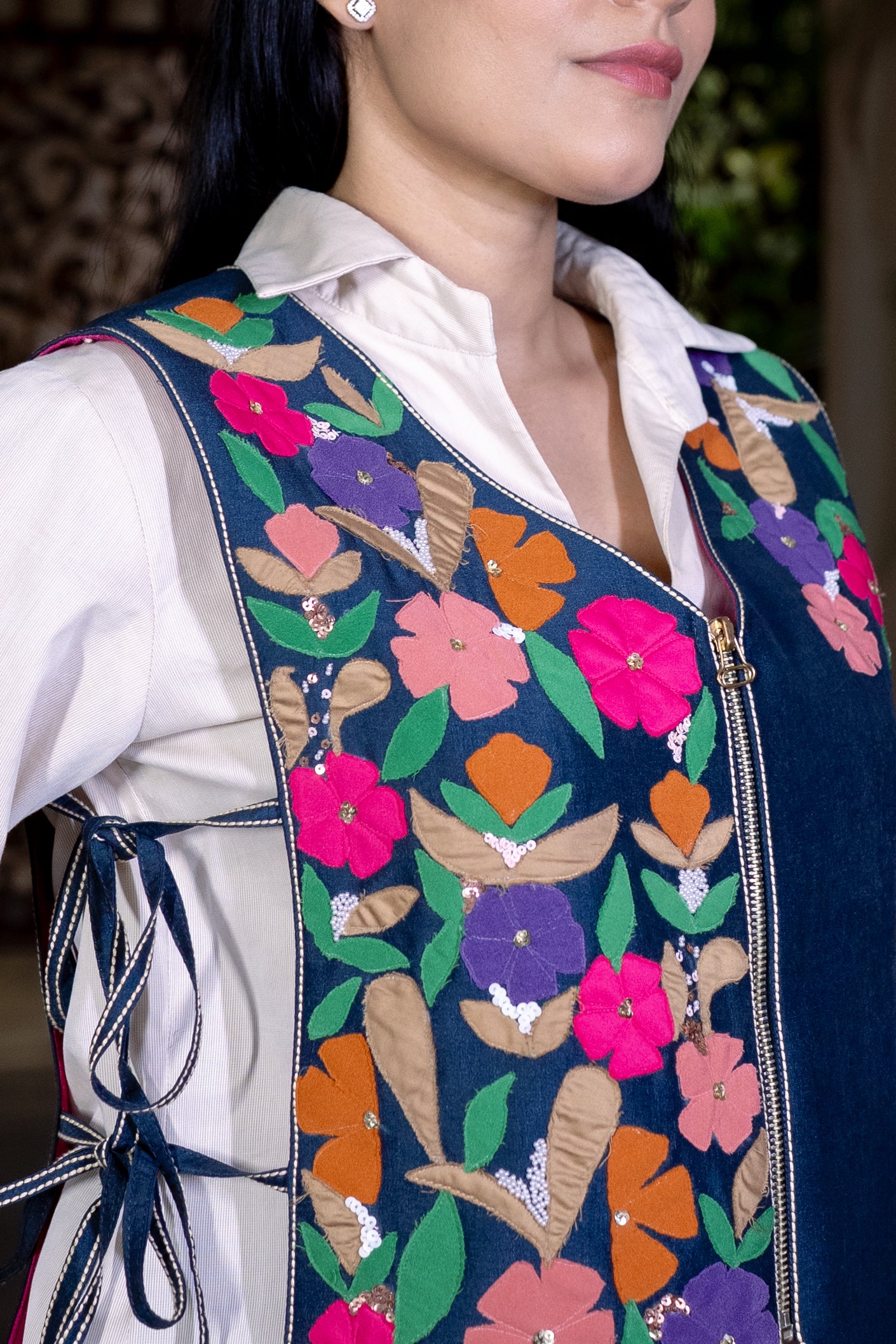 Petal poetry jacket