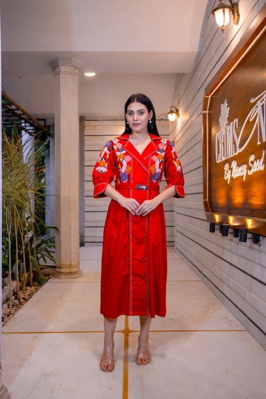 Petal poetry dress