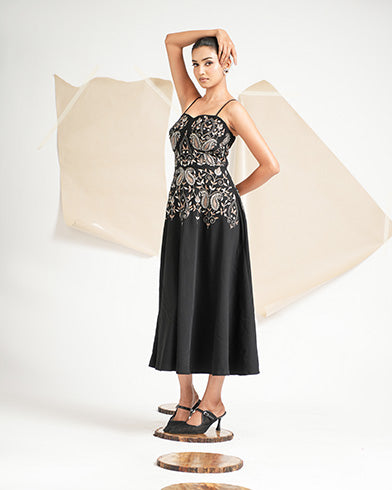 Baroque Bustier Dress