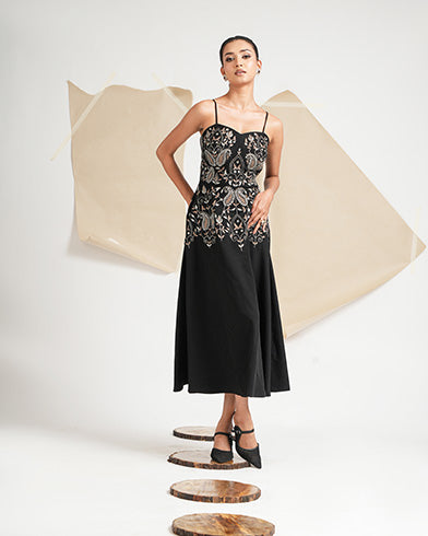 Baroque Bustier Dress