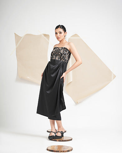 Baroque Tube Dress